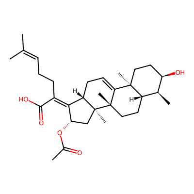 Chemical structure of Fusidic Acid Impurity L
