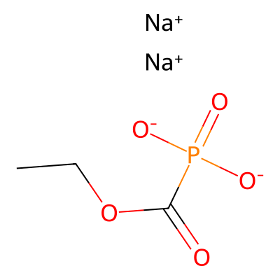 Chemical structure of Foscarnet Impurity A
