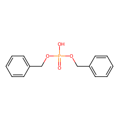 Chemical structure of Dibenzyl Phosphate Impurity