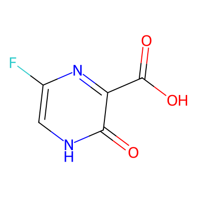 Chemical structure of Favipiravir Acid (Impurity 9)
