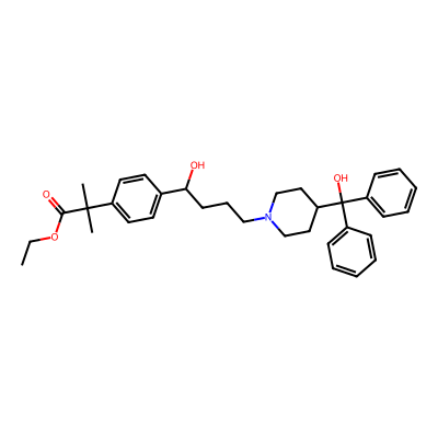 Chemical structure of Fexofenadine Impurity 5
