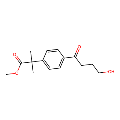 Chemical structure of Fexofenadine Impurity 18