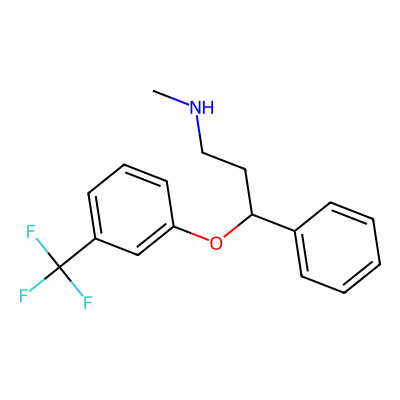 Chemical structure of Fluoxetine Related Compound A