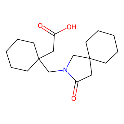 Chemical structure of Gabapentin Impurity D