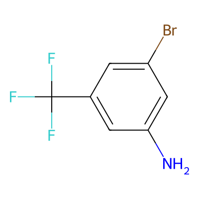 Chemical structure of 3-?Amino-?5-?bromobenzotrifluorid?e