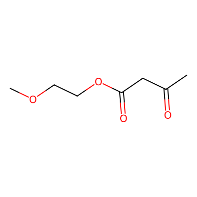 Chemical structure of 2-Methoxyethyl 3-Oxobutanoate