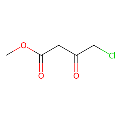 Chemical structure of Methyl 4-Chloroacetoacetate