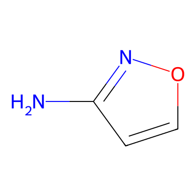 Chemical structure of 3-Isoxazolamine