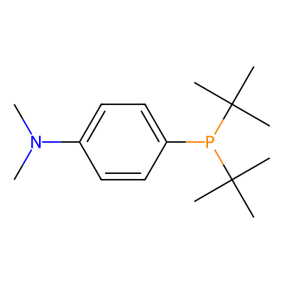Chemical structure of (4-Dimethylaminophenyl)di-tert-butylphosphine
