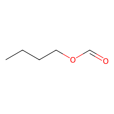 Chemical structure of N-Butyl Formate