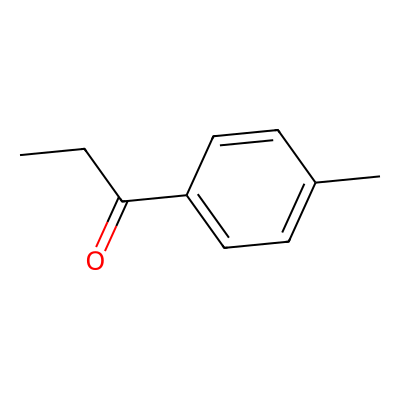 Chemical structure of 4-Methylpropiophenone