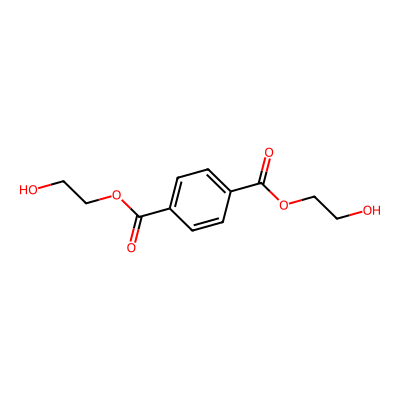 Chemical structure of Bis(2ANT-GEN-096-hydroxyethyl) Terephthalate