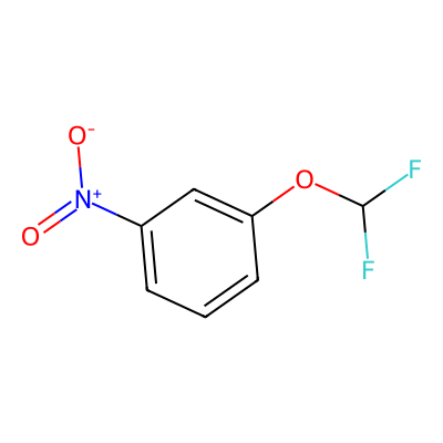 Chemical structure of 1-(Difluoromethoxy)-3-nitrobenzene