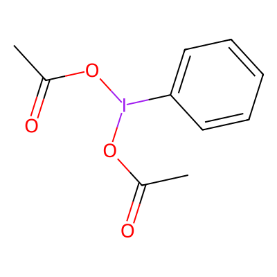 Chemical structure of (Diacetoxyiodo)benzene
