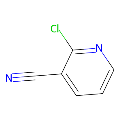 Chemical structure of 2-Chloro-3-cyanopyridine