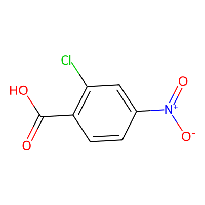Chemical structure of 2-Chloro-4-nitrobenzoic Acid