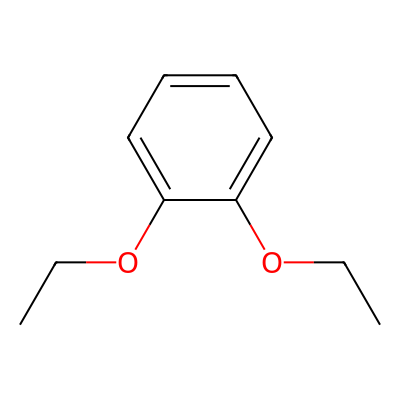 Chemical structure of Catechol diethyl ether