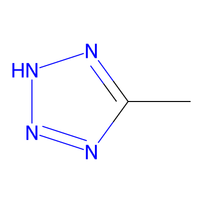 Chemical structure of 5-Methyl Tetrazole