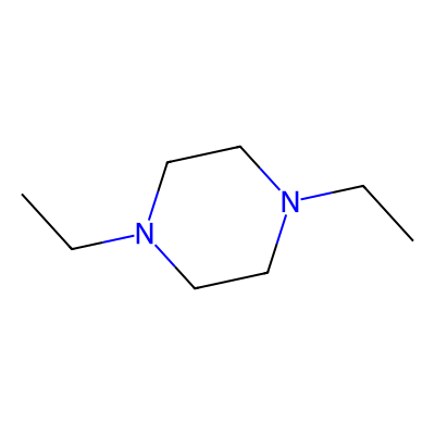 Chemical structure of 1,4-Diethylpiperazine