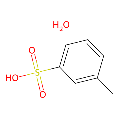 Chemical structure of m-Toluenesulfonic Acid Monohydrate