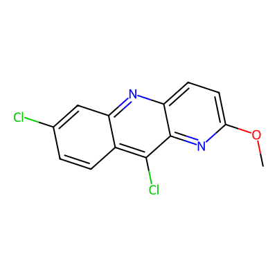 Chemical structure of Pyronaridine Impurity 2