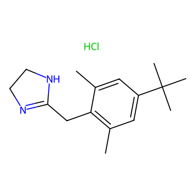 Chemical structure of Oxymetazoline EP Impurity B