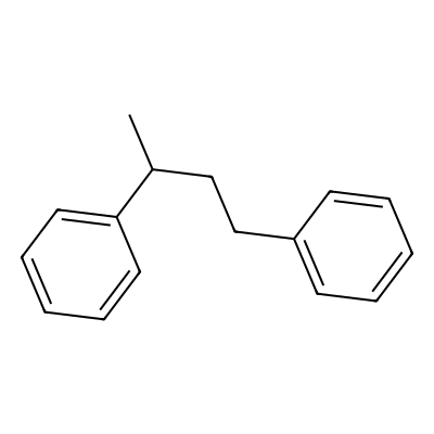 Chemical structure of Butane-1,3-diyldibenzene
