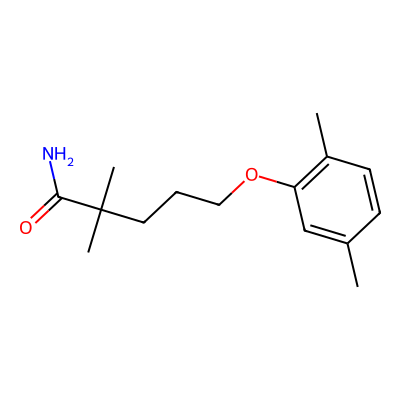 Chemical structure of Gemfibrozil EP Impurity B