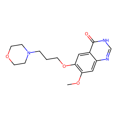 Chemical structure of Gefitinib Impurity A