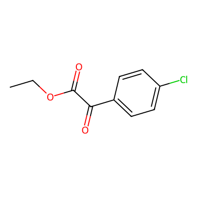 Chemical structure of Ethyl 2-(4-chlorophenyl)-2-oxoacetate