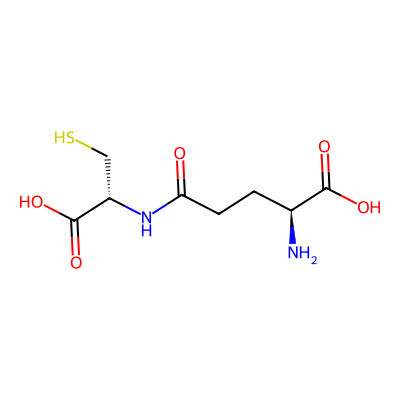 Chemical structure of Glutathione Impurity D