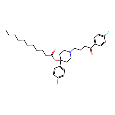Chemical structure of Haloperidol Decanoate EP Impurity J