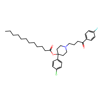 Chemical structure of Haloperidol Decanoate EP Impurity K