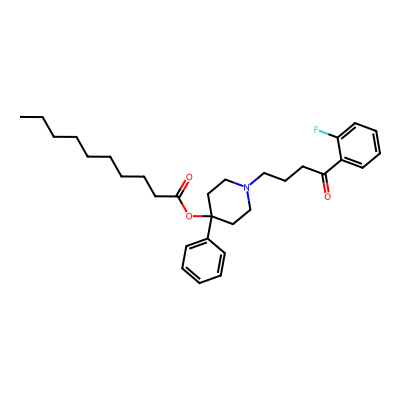 Chemical structure of Haloperidol Decanoate EP Impurity B