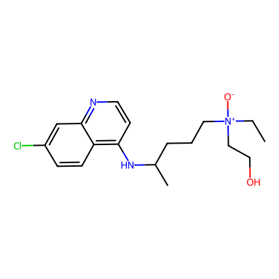 Chemical structure of Hydroxychloroquine N-Oxide