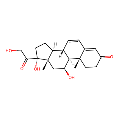 Chemical structure of Hydrocortisone EP Impurity E
