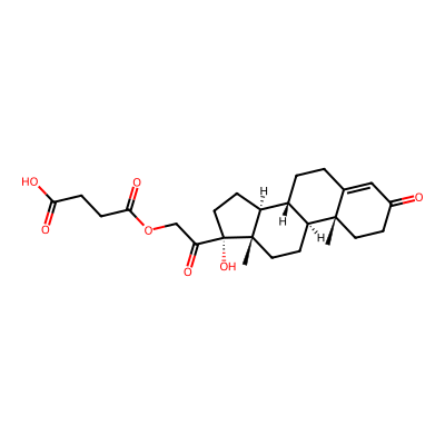 Chemical structure of Hydrocortisone Impurity D