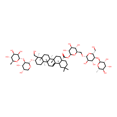 Chemical structure of Hederacoside C