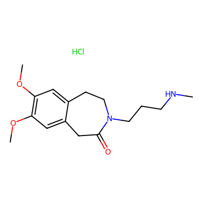 Chemical structure of Ivabradine Impurity 48