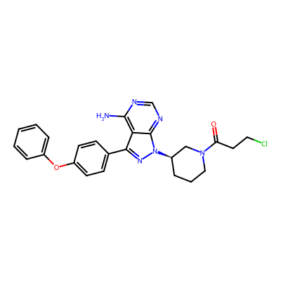 Chemical structure of Ibrutinib Impurity 11
