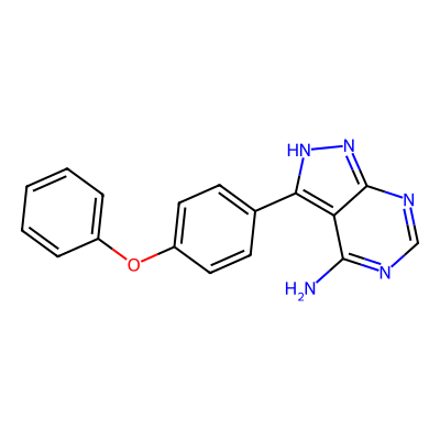 Chemical structure of Ibrutinib Impurity 8