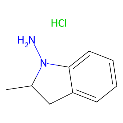 Chemical structure of Indapamide Related Compound B