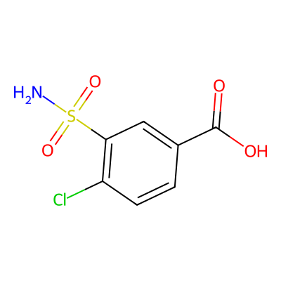 Chemical structure of Indapamide Related Compound E
