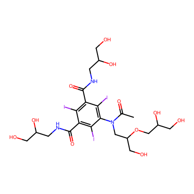 Chemical structure of Iohexol Impurity 3