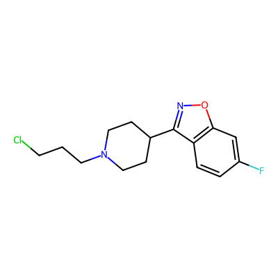 Chemical structure of Iloperidone Impurity 23