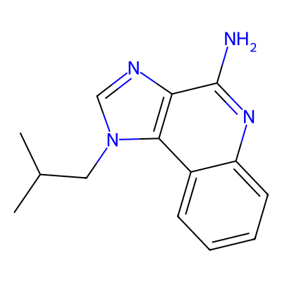 Chemical structure of Imiquimod