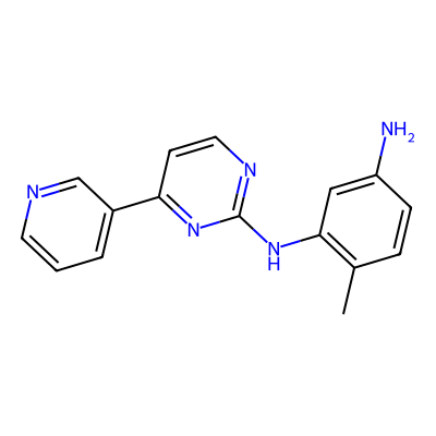 Chemical structure of Imatinib Impurity F