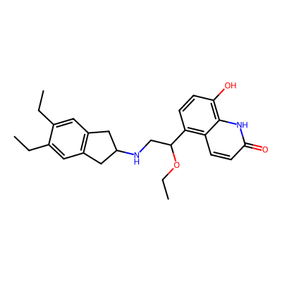 Chemical structure of Indacaterol Maleate Impurity 05