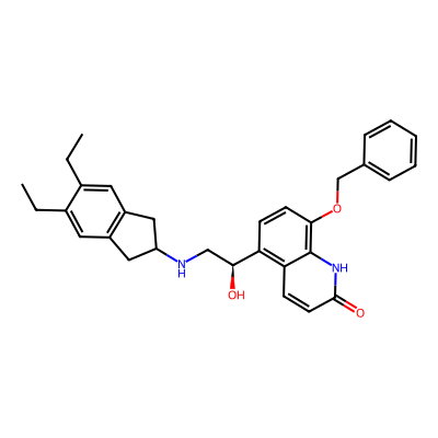 Chemical structure of Indacaterol Maleate Impurity 07
