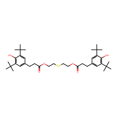 Chemical structure of Irganox 1035 - API
